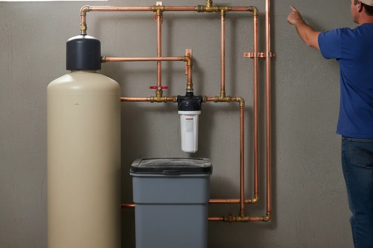 Whole-house water treatment system installed in Ridley Park